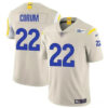 Men’s Los Angeles Rams #22 Blake Corum Bone 2024 Draft Vapor Untouchable Football Stitched Jersey