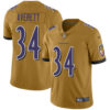 Nike Ravens #34 Anthony Averett Gold Men’s Stitched NFL Limited Inverted Legend Jersey
