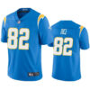 Men’s Los Angeles Chargers #82 Brenden Rice Light Blue 2024 Draft Vapor Limited Football Stitched Jersey