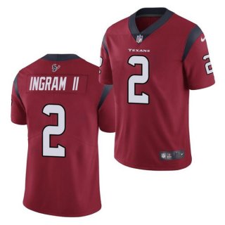Men’s Houston Texans #2 Mark Ingram II Red Vapor Untouchable Limited Stitched Jersey