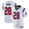 Men’s Houston Texans #28 Joe Mixon White Vapor Untouchable Football Stitched Jersey