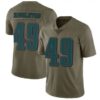 Men’s Philadelphia Eagles #49 Alex Singleton Green Limited 2017 Salute to Service Nike Jersey