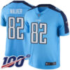 Nike Titans #82 Delanie Walker Light Blue Men’s Stitched NFL Limited Rush 100th Season Jersey