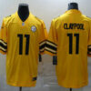 Men’s Pittsburgh Steelers #11 Chase Claypool Gold 2019 Inverted Legend Stitched NFL Nike Limited Jersey