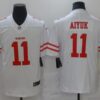 Men San Francisco 49ers 11 Aiyuk White Nike Vapor Untouchable Limited 2021 NFL Jersey