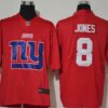 Men’s New York Giants #8 Daniel Jones Red 2020 Big Logo Vapor Untouchable Stitched NFL Nike Fashion Limited Jersey