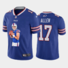 Men’s Buffalo Bills #17 Josh Allen Royal Blue Player Portrait Edition 2020 Vapor Untouchable Stitched NFL Nike Limited Jersey