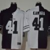 Men’s New Orleans Saints #41 Alvin Kamara Black White Peaceful Coexisting 2020 Vapor Untouchable Stitched NFL Nike Limited Jersey