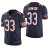 Men’s Chicago Bears #33 Jaylon Johnson Navy Color Rush Limited 2020 NFL Draft Jersey