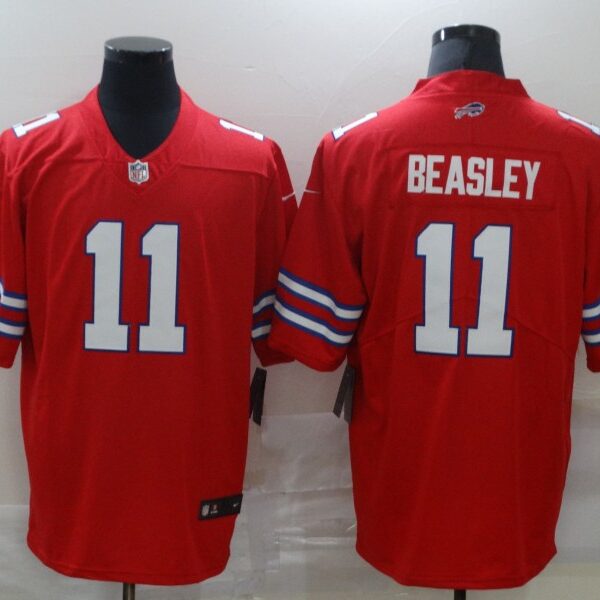 Men’s Buffalo Bills #11 Cole Beasley Red 2017 Vapor Untouchable Stitched NFL Nike Limited Jersey