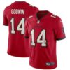 Men’s Nike Tampa Bay Buccaneers#14 Chris Godwin Red Vapor Limited Jersey