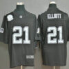 Men’s Dallas Cowboys #21 Ezekiel Elliott Black Olive 2019 Salute To Service Stitched NFL Nike Limited Jersey