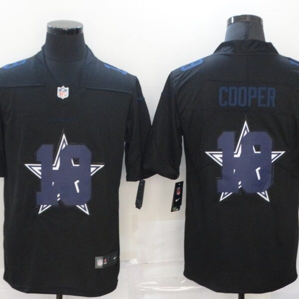 Men’s Dallas Cowboys #19 Amari Cooper Black 2020 Shadow Logo Vapor Untouchable Stitched NFL Nike Limited Jersey