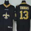Men’s New Orleans Saints #13 Michael Thomas Black 2020 Big Logo Vapor Untouchable Stitched NFL Nike Fashion Limited Jersey