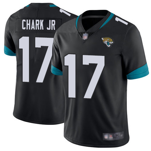 Jaguars #17 DJ Chark Jr Black Team Color Men’s Stitched Football Vapor Untouchable Limited Jersey
