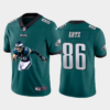 Men’s Philadelphia Eagles #86 Zach Ertz Midnight Green Player Portrait Edition 2020 Vapor Untouchable Stitched NFL Nike Limited Jersey