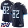 Nike Titans #82 Delanie Walker Navy Blue Team Color Men’s Stitched NFL 100th Season Vapor Limited Jersey