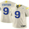 Men’s Los Angeles Rams #9 Matthew Stafford Cream 2021 NEW Vapor Untouchable Stitched NFL Nike Limited Jersey