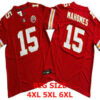 Men’s Kansas City Chiefs #15 Patrick Mahomes Red FUSE Limited Vapor Stitched Jersey