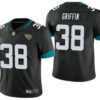 Men’s Jacksonville Jaguars #38 Shaquill Griffin Black 2021 Vapor Untouchable Stitched NFL Nike Limited Jersey