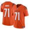 Men’s Cincinnati Bengals #71 Amarius Mims Orange 2024 Draft F.U.S.E Vapor Untouchable Limited Football Stitched Jersey