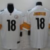 Men’s Pittsburgh Steelers #18 Diontae Johnson White 2020 Vapor Untouchable Stitched NFL Nike Limited Jersey