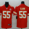 Men’s Kansas City Chiefs #55 Frank Clark Red 2017 Vapor Untouchable Stitched NFL Nike Limited Jersey