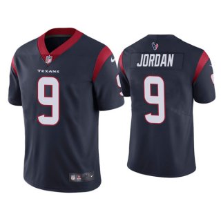 Men’s Navy Houston Texans #9 Brevin Jordan Vapor Untouchable Limited Stitched Jersey