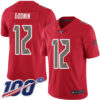 Nike Buccaneers #12 Chris Godwin Red Men’s Stitched NFL Limited Rush 100th Season Jersey