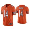 Men’s Chicago Bears #14 Andy Dalton Orange Vapor untouchable Limited Stitched Jersey