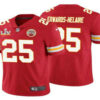 Men’s Kansas City Chiefs #25 Clyde Edwards-Helaire Red 2021 Super Bowl LV Vapor Untouchable Stitched Nike Limited NFL Jersey