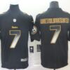 Nike Steelers 7 Ben Roethlisberger Black Arch Smoke Vapor Untouchable Limited Jersey