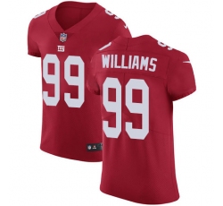 Nike Giants #99 Leonard Williams Red Alternate Men’s Stitched NFL New Elite Jersey