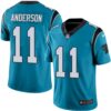 Nike Panthers #11 Robby Anderson Blue Alternate Men’s Stitched NFL Vapor Untouchable Limited Jersey