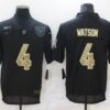 Men’s Houston Texans #4 Deshaun Watson Black Camo 2020 Salute To Service Stitched NFL Nike Limited Jersey