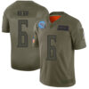 Nike Titans #6 Brett Kern Camo Men’s Stitched NFL Limited 2019 Salute To Service Jersey