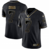 Men’s Black Dallas Cowboys #7 Trevon Diggs Golden Edition Limited Stitched Jersey