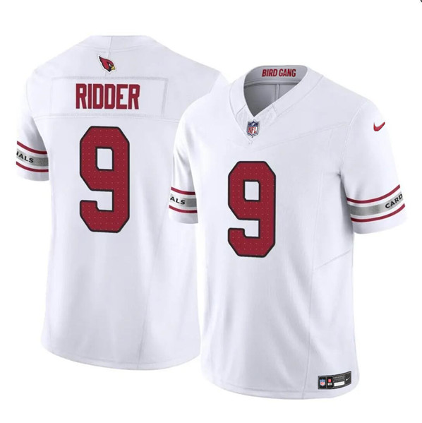 Men’s Arizona Cardinals #9 Desmond Ridder White 2024 F.U.S.E. Vapor Untouchable Limited Football Stitched Jersey