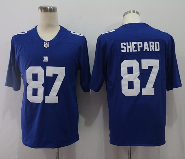 Nike Giants 87 Sterling Shepard Royal Vapor Untouchable Limited Jersey