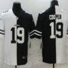 Men’s Dallas Cowboys #19 Amari Cooper White Black Peaceful Coexisting 2020 Vapor Untouchable Stitched NFL Nike Limited Jersey
