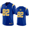 Men’s Los Angeles Chargers #82 Brenden Rice Royal 2024 Draft Vapor Limited Football Stitched Jersey