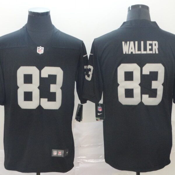 Men’s Oakland Raiders #83 Darren Waller Black Vapor Untouchable Limited Stitched NFL Jersey