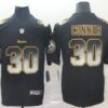 Nike Steelers 30 James Conner Black Arch Smoke Vapor Untouchable Limited Jersey