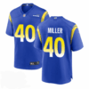 Nike Los Angeles Rams #40 Von Miller Royal Vapor Untouchable Limited Jersey