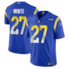 Men’s Los Angeles Rams #27 Tre’Davious White Blue Vapor Untouchable Football Stitched Jersey