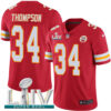 Nike Chiefs #34 Darwin Thompson Red Super Bowl LIV 2020 Team Color Men’s Stitched NFL Vapor Untouchable Limited Jersey