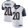 Nike Rams #20 Jalen Ramsey White Men’s Stitched NFL Vapor Untouchable Limited Jersey