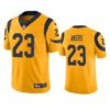 Nike Los Angeles Rams #23 Cam Akers Gold Men’s Stitched NFL Limited Rush Jersey