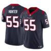 Men’s Houston Texans #55 Danielle Hunter Navy 2024 F.U.S.E Vapor Untouchable Limited Football Stitched Jersey