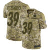 Steelers #39 Minkah Fitzpatrick Camo Men’s Stitched Football Limited 2018 Salute To Service Jersey